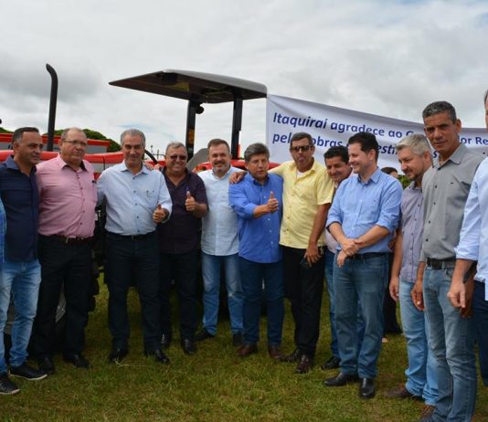 Itaquiraí é contemplado com mais duas patrulhas mecanizadas entregues pelo Governador Reinaldo