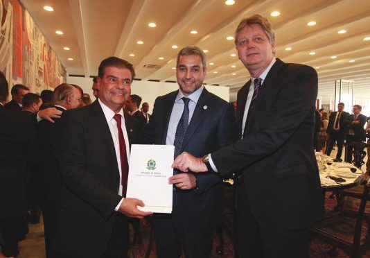 Presidente do Paraguai anuncia segunda ponte em Porto Murtinho, em audiência com Bolsonaro