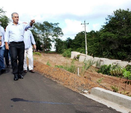 Governador Reinaldo Azambuja entrega obras em Jateí hoje à tarde