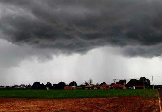 Quinta-feira será de pancadas de chuva na maior parte de Mato Grosso do Sul