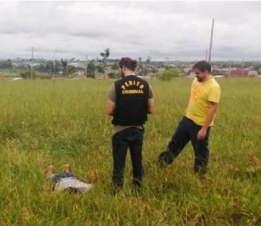 Corpo de foragido do semiaberto é encontrado em terreno baldio