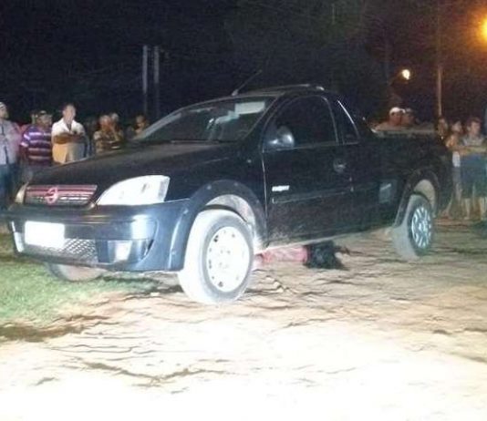 Briga entre casal termina com mulher morta por atropelamento, em Caarapó