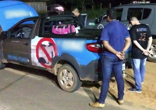 Veículo roubado em Várzea Grande que seria trocado por droga no Paraguai foi recuperado pelo DOF na região de Ponta Porã