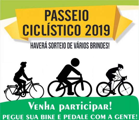 Passeio Ciclístico com sorteio de brindes será amanhã, em Itaquiraí