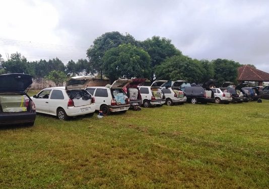 DOF apreende mercadorias e autua 11 pessoas por descaminho, em Ponta Porã
