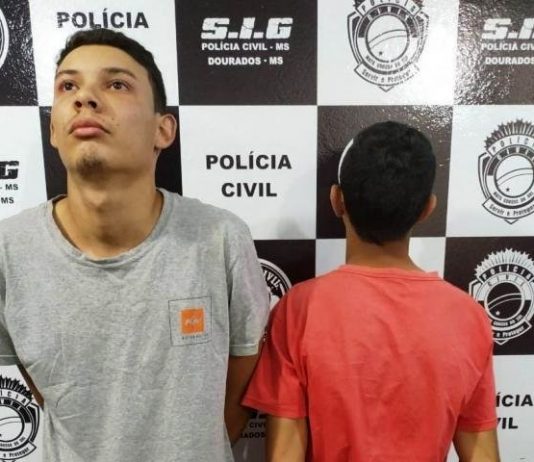 Polícia de Dourados prende assaltantes que deixaram motorista de aplicativo amarrado