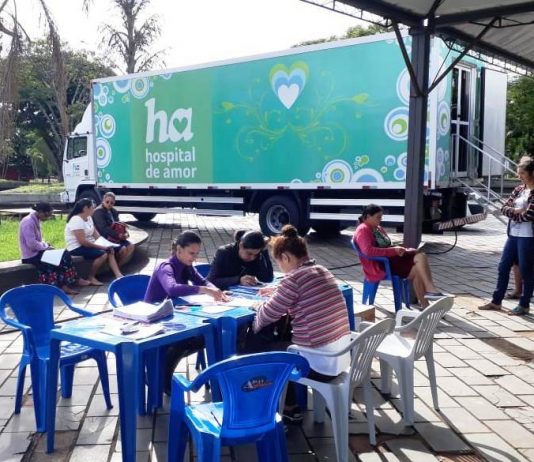 Hospital do Amor atende em Itaquiraí em parceria com a Secretaria de Saúde