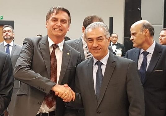 Jair Bolsonaro e Reinaldo Azambuja se reúnem hoje pelo pacto federativo