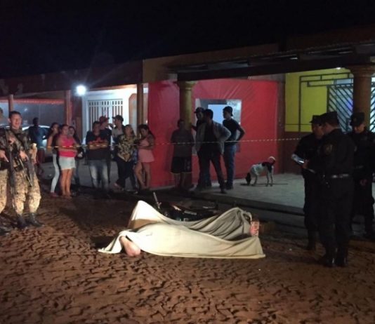 Mais um é executado a tiros em frente de escola na fronteira Brasil/Paraguai
