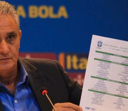 Tite convoca Seleção Brasileira de Futebol para a Copa América