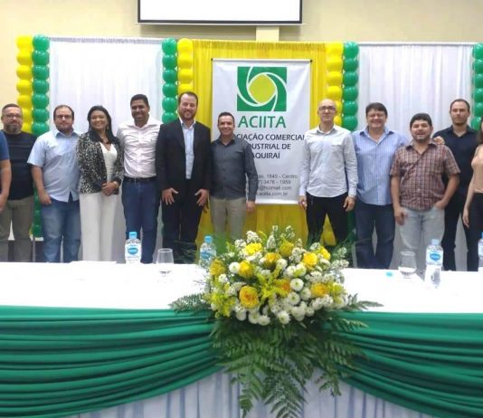 José Marques Barroso assume presidência da Associação Comercial e Industrial de Itaquiraí