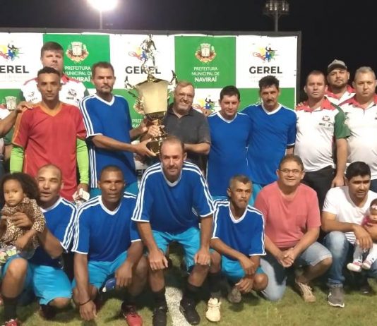 G.A. do Santo Antônio é o campeão da 15ª Copa Máster de Futebol de Naviraí