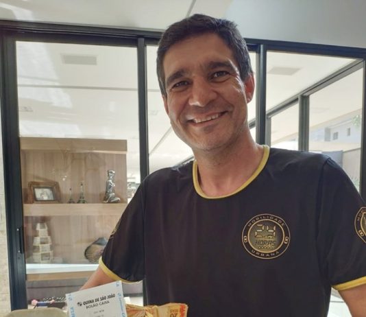 Ademir Almeida, de Dourados, acerta bolão da Quina de São João e desabafa no Face