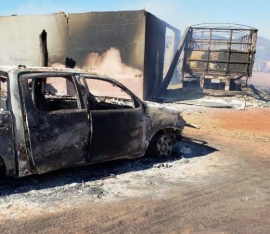 Bárbaros deixam rastro de destruição em fazenda onde brasileiro foi executado