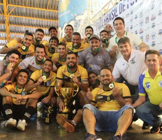 Equipe de Dourados conquista a 46ª Taça Brasil de Futsal