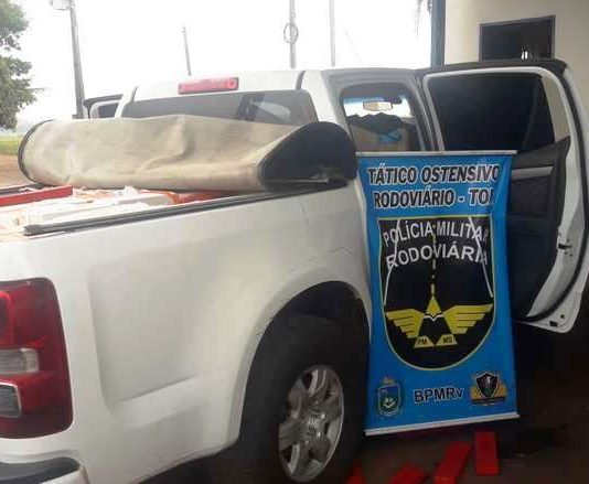 Homem é preso com 1,3 tonelada de maconha próximo a Ivinhema