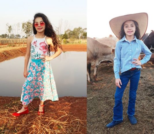 Athina Medeiros representa Itaquiraí no concurso Miss Infantil Mato Grosso do Sul