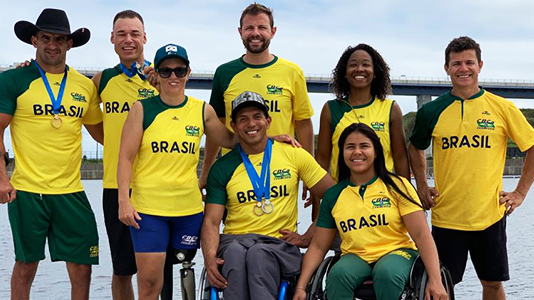 Brasil volta com cinco medalhas de Tóquio com a Paracanoagem