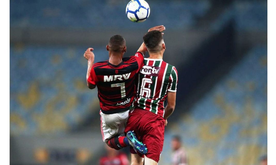 Final da Copa do Brasil Sub-17 Flamengo x Fluminense no Maracanã.