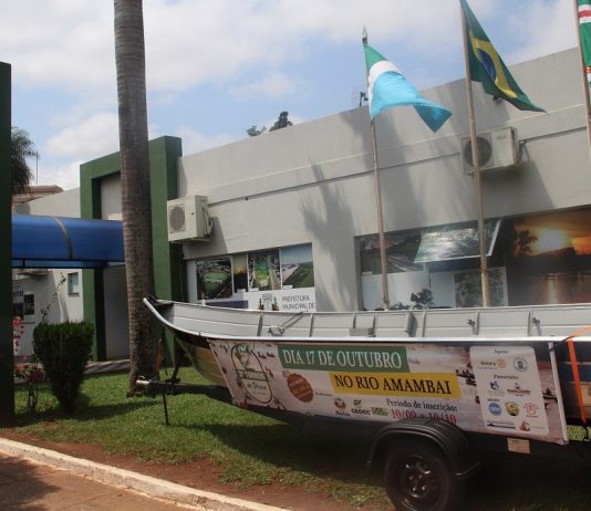 Prorrogada a inscrição para o 3º Torneio de Pesca de Naviraí e encerramento será dia 15/10