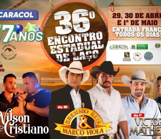 CARACOL: autoridades convidam todos para a festa dos 57 anos da cidade