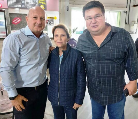 Liderança de Eldorado, Auro Trento, prestigia visita de Tereza Cristina a Naviraí