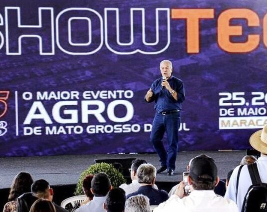 Maracaju: governador entrega acesso à Fundação MS, concede licença ambiental à usina que deve gerar 650 empregos e abre Showtec