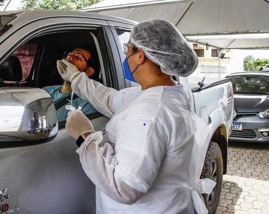 Mato Grosso do Sul registrou 3.516 novos casos de Covid e seis óbitos