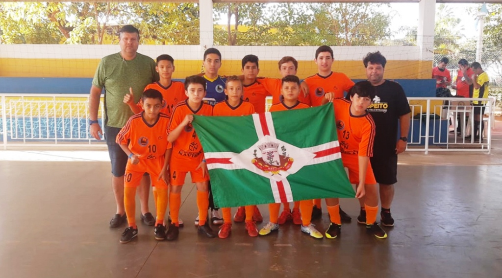 26.07.22 Naviraí vence Bodoquena no futsal e está nas quartas de final dos Jogos Escolares da Juventude de MS