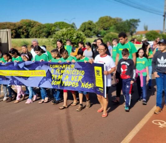 JAPORÃ: grande ato público marca encerramento da Campanha de Combate ao Feminicídio
