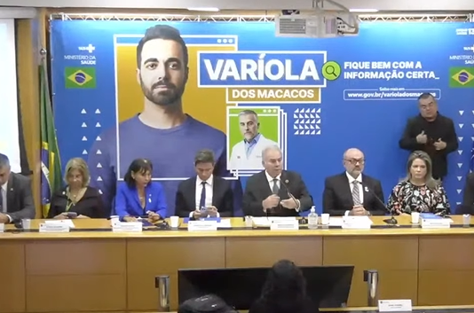 Ministério da Saúde lança campanha sobre a varíola dos macacos