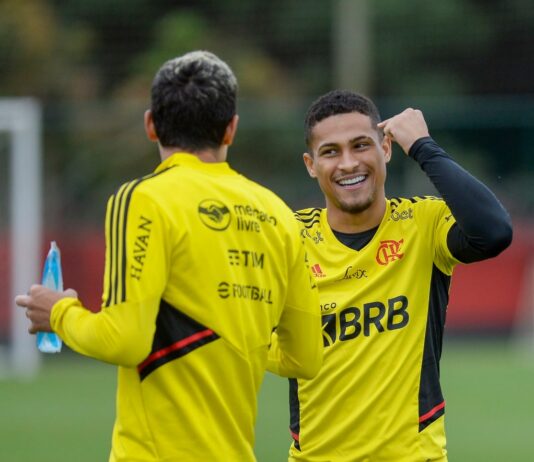 Flamengo está pronto para o duelo contra o Corinthians, pela Libertadores