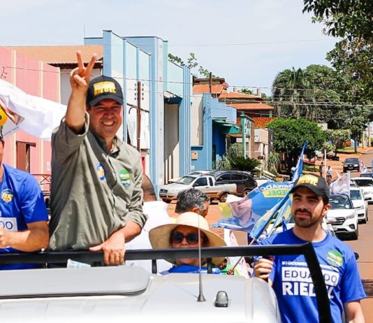 Riedel realiza carreata histórica e emocionante em Maracaju às vésperas da eleição
