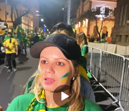 Registrado o protesto exclusivo de mulheres contra o “excesso” do ministro do STF