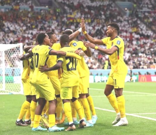 Equador venceu o Catar na abertura da Copa do Mundo de 2022
