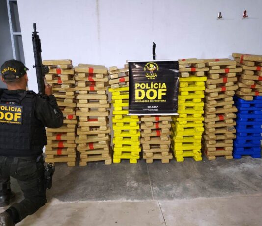 Mais de 300 quilos de maconha que seguiam para o Paraná foram apreendidos pelo DOF em Ponta Porã
