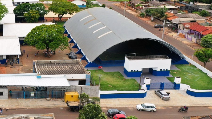 Quadra de esporte do Primavera