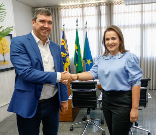 CAMPO GRANDE: Riedel visita prefeita da Capital e destaca gestão municipalista e ações em prol do desenvolvimento