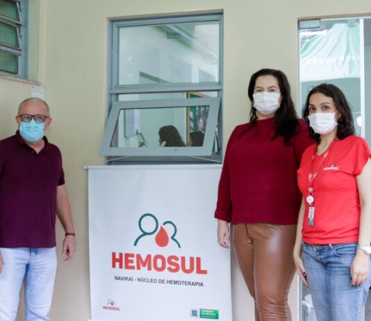 Hemosul de Naviraí retoma Campanha de Doação de Sangue