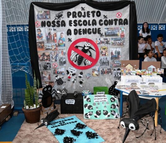 ITAQUIRAÍ: sucesso total o Projeto Nossa Escola Contra a Dengue realizado pela Prefeitura