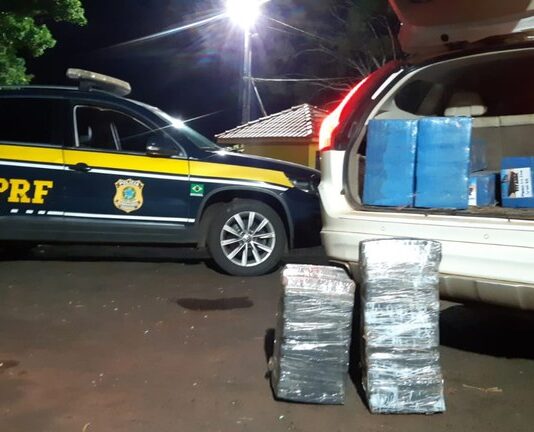 PRF apreende uma tonelada de maconha em duas ocorrências no PR