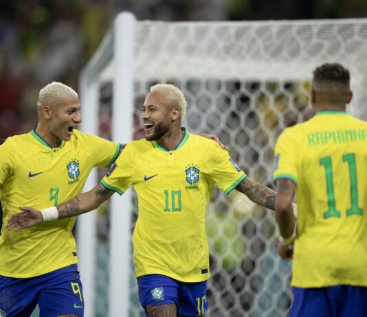 Brasil abre quartas de final da Copa na próxima sexta-feira