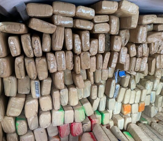 PF apreende 1,2 tonelada de maconha em Ponta Porã/MS