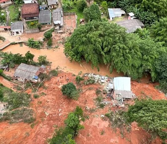 MG registra 13 mortes em decorrência das chuvas e deslizamentos