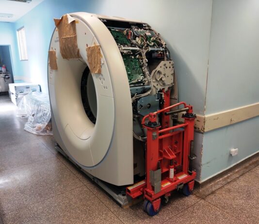 NAVIRAÍ: Hospital Municipal recebe novo aparelho de Tomografia Computadorizada
