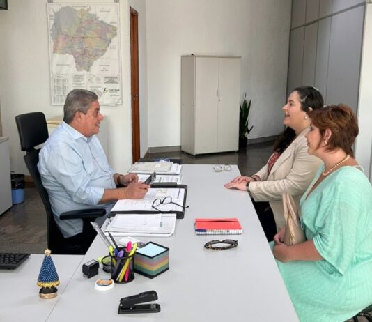Prefeita de Naviraí cumpre agenda na Funtrab-MS visando a geração de emprego e renda