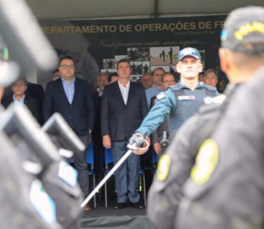 Governador Eduardo Riedel destaca que o DOF garante a segurança de todo Brasil