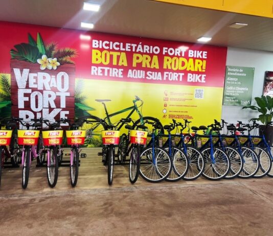 Primeiro ponto de compartilhamento gratuito de bicicletas chega à Capital de MS