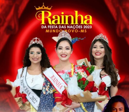 MUNDO NOVO: escolha da Rainha da Festa das Nações será no dia 27 de abril e terá presença da cantora Anna Caroli