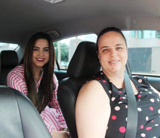 Em Campo Grande, deputada estreia corrida do transporte por aplicativo Lady Driver